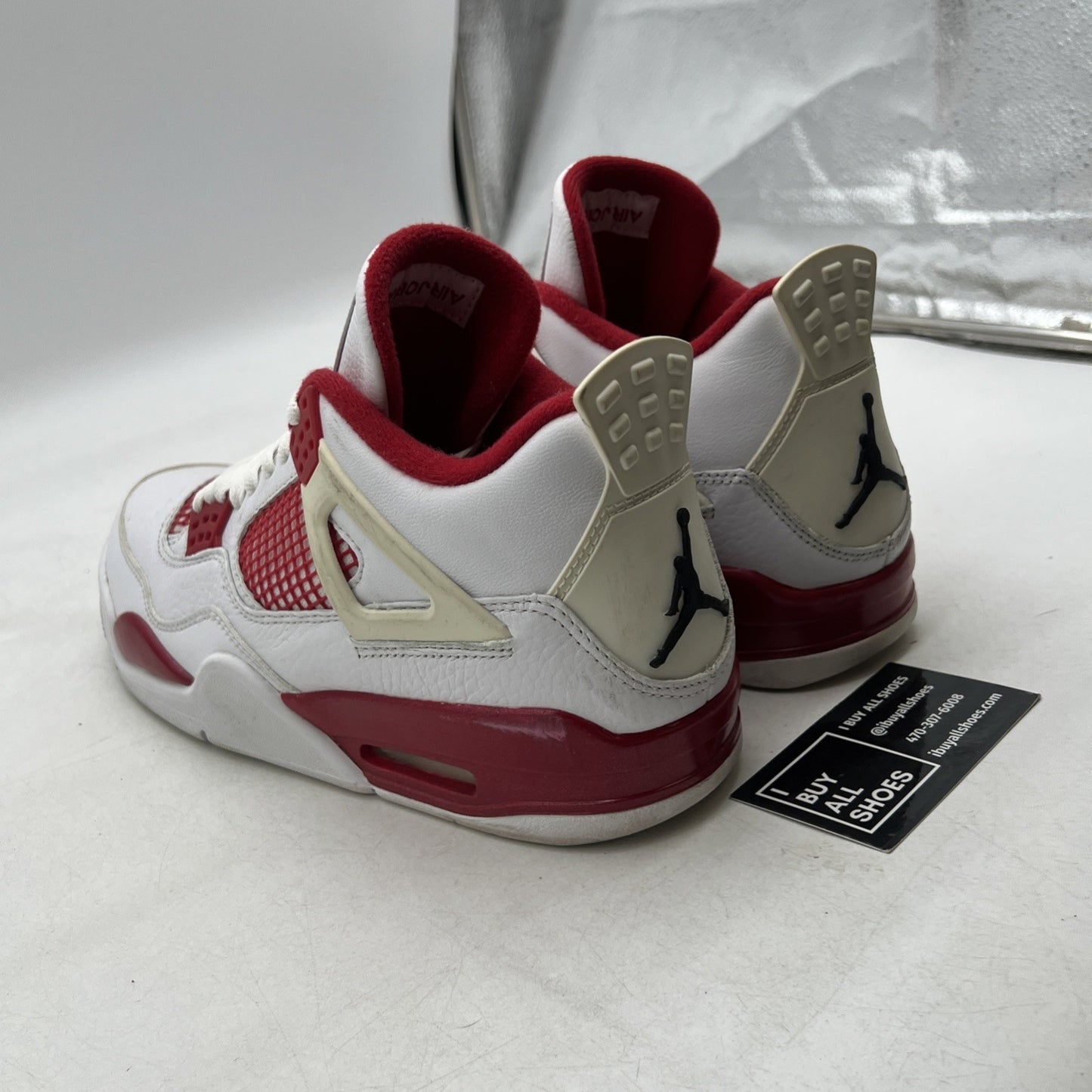 Size 9.5 - Air Jordan 4 Retro alternate 89 2016 (308497-106)