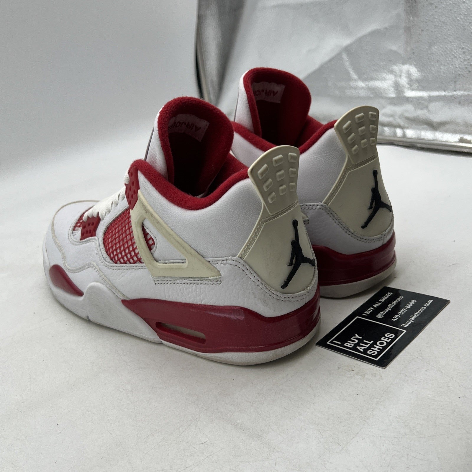 Size 9.5 - Air Jordan 4 Retro alternate 89 2016 (308497-106)