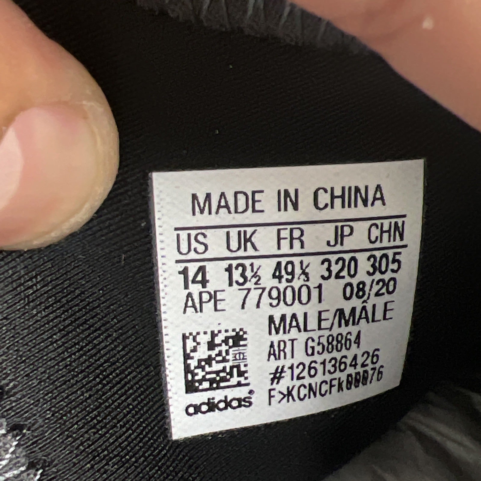 Size 14 - adidas Yeezy Quantum Teal Blue (G58864)