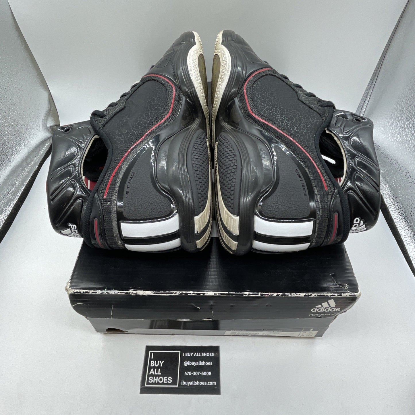 Size 13 - Adidas Adizero Rose Black (G21805)