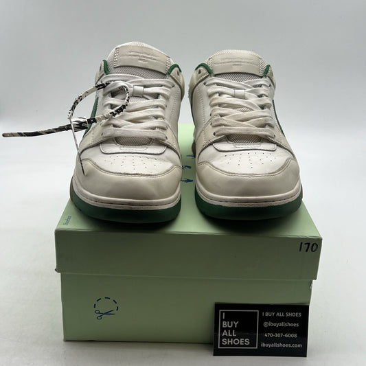 Size 42 - Off-White Virgil Out Of Office OOO White/Green Sneakers