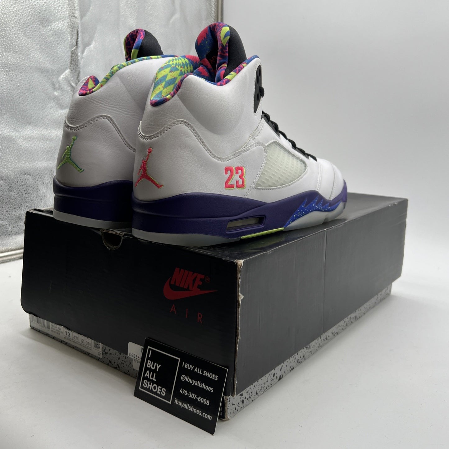 Size 13 - Air Jordan 5 Retro Alternate Bel-Air 2020 (DB3335-100)