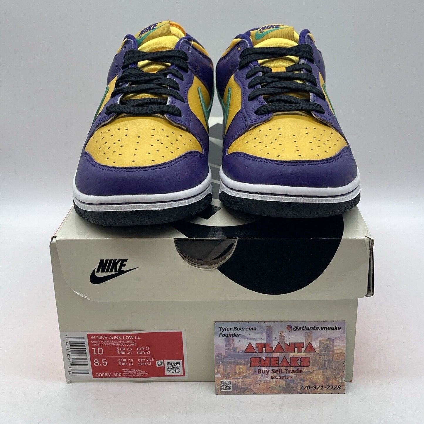 Size 10W - Nike Lisa Leslie x Dunk Low Sparks Purple Leather Suede (DO9581-500)