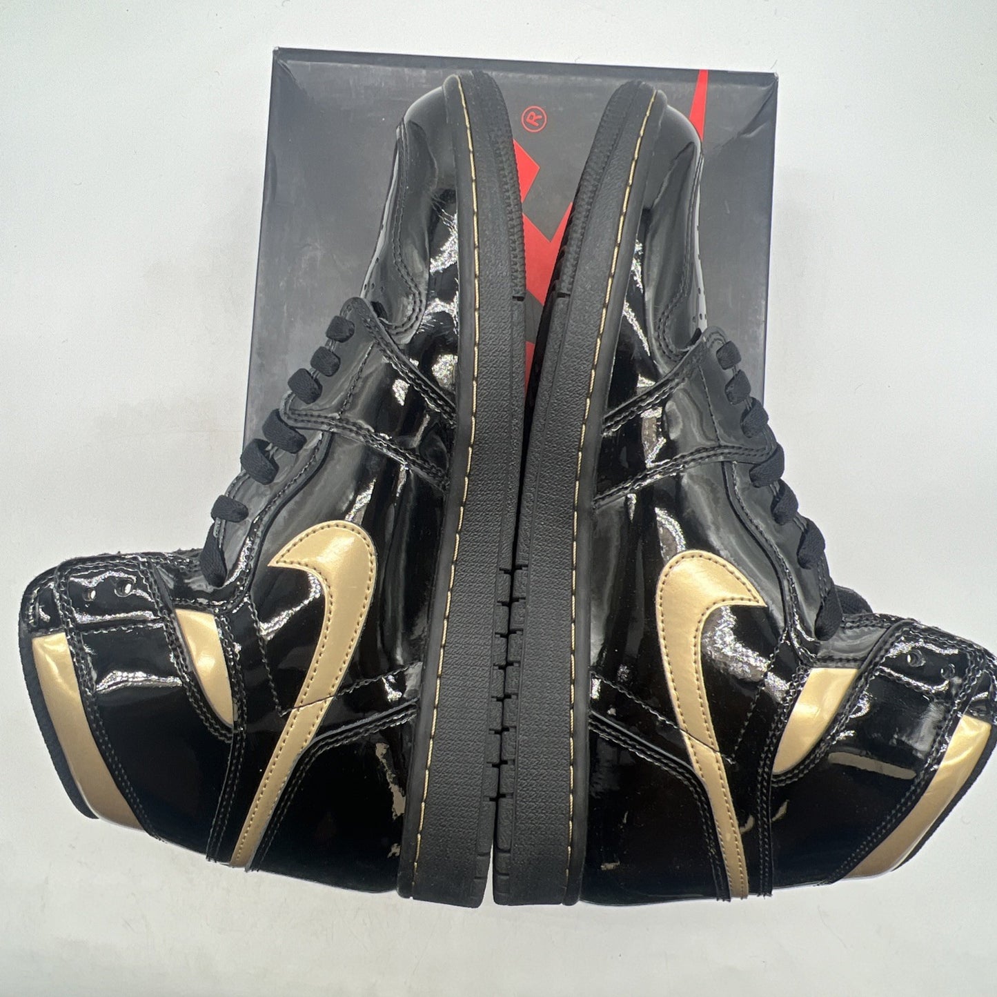 Size 12 - Air Jordan 1 Black 2020 (555088-032)