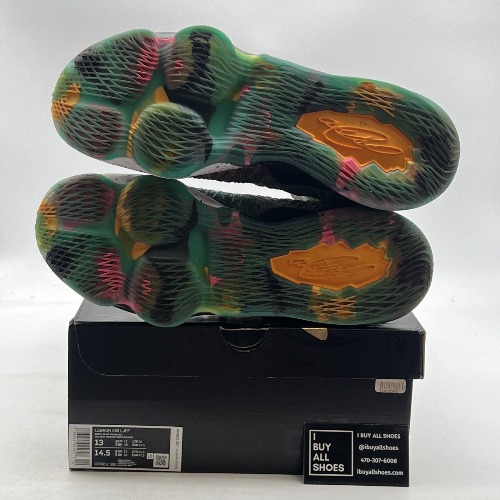 Size 13 - Nike LeBron 17 I Promise (CD5052-300)