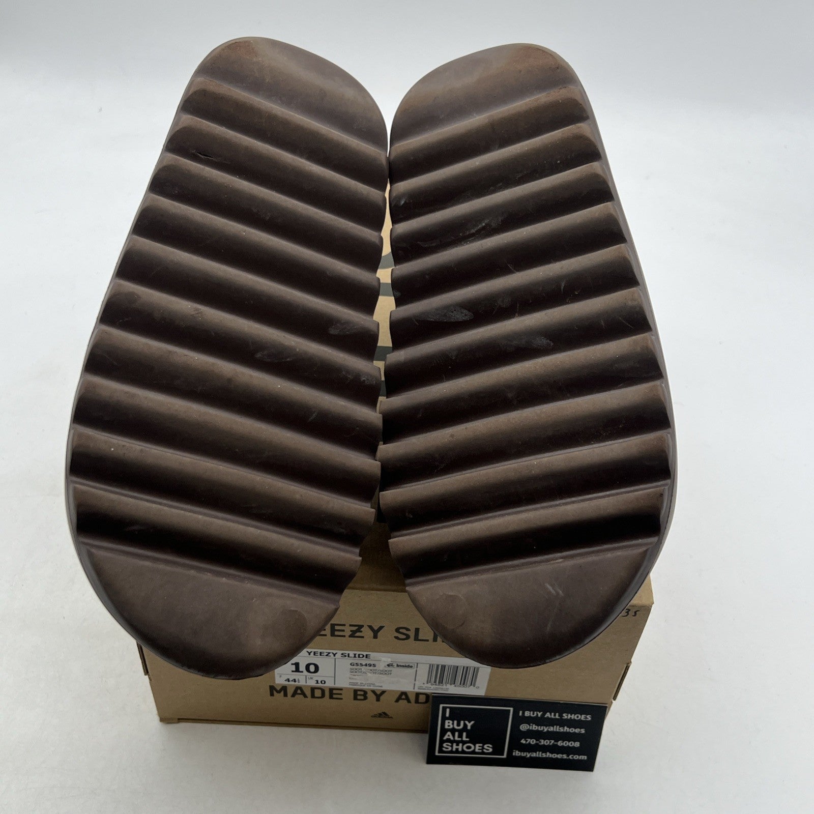 Size 10 - adidas Yeezy Slide Brown (G55495)
