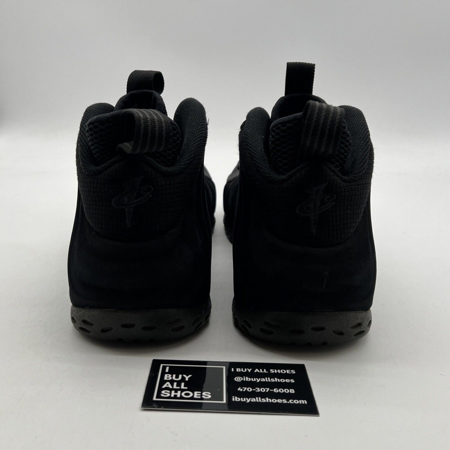 Size 11.5 - Nike Air Foamposite One Prm Triple Black (575420-006)