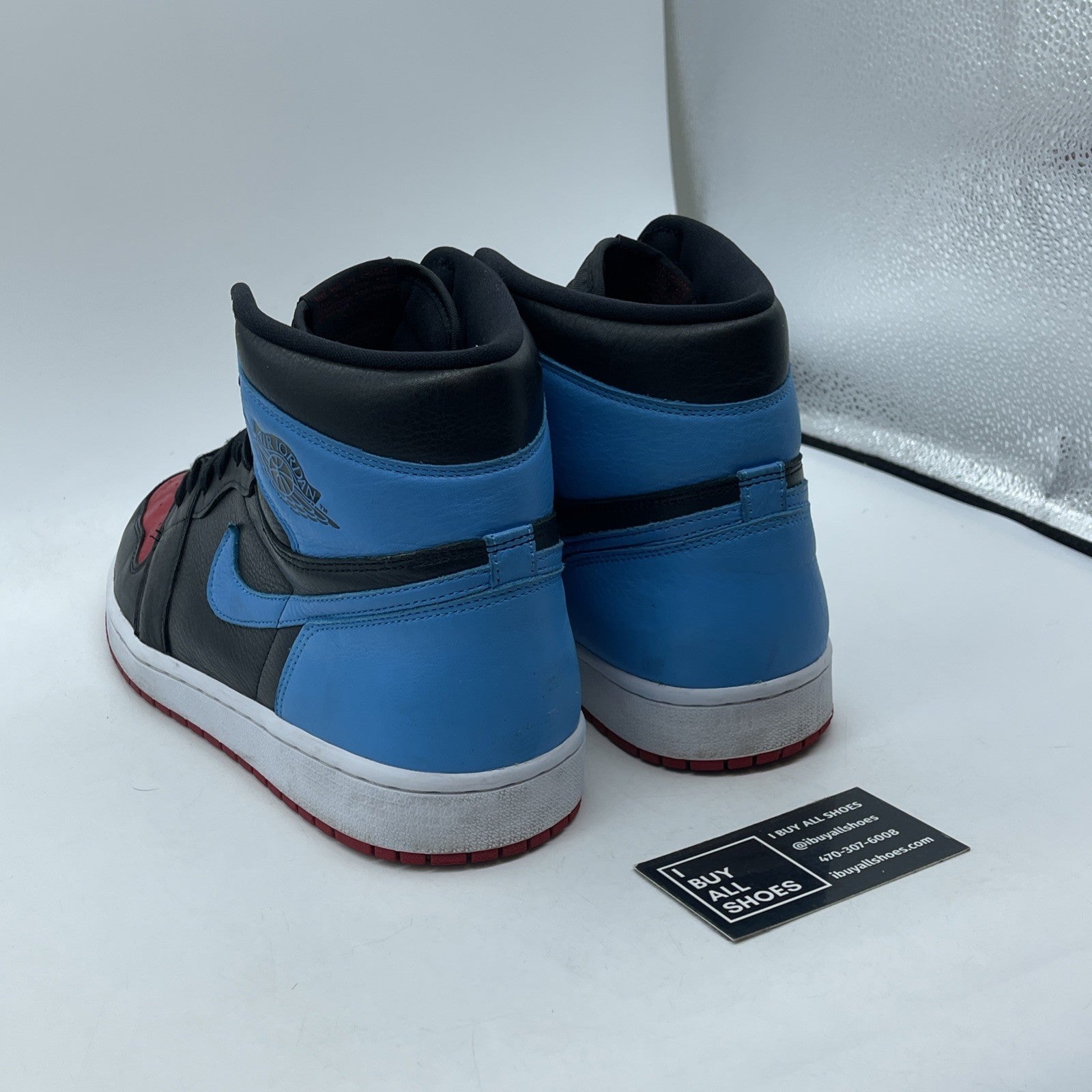 Size 13.5 - Jordan 1 High OG UNC To Chicago 2020 Black Leather (CD0461-046)