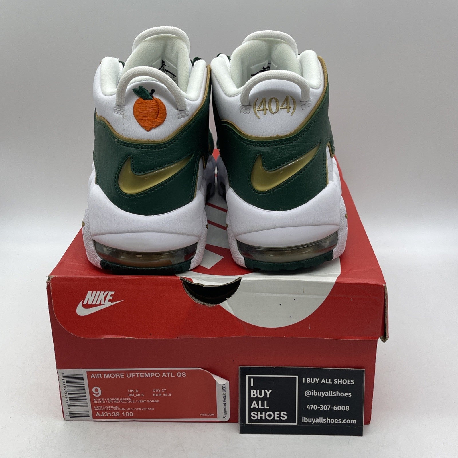 Size 9 - Nike Air More Uptempo QS Atlanta (AJ3139-100)