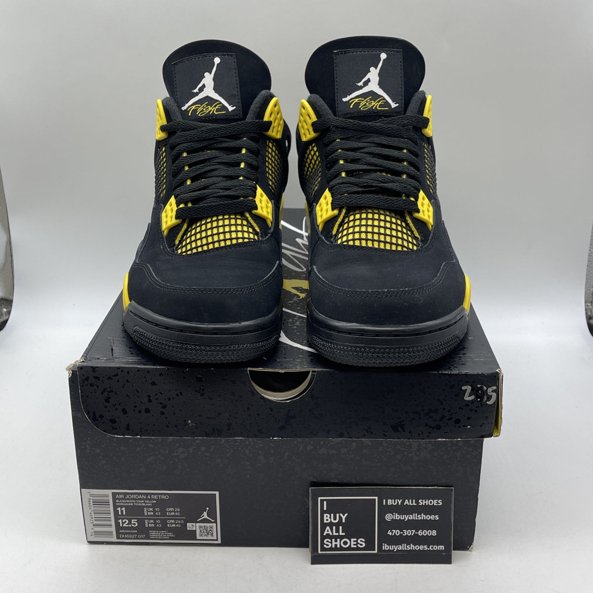 Size 11 - Air Jordan 4 Retro Mid Thunder (DH6926-017)