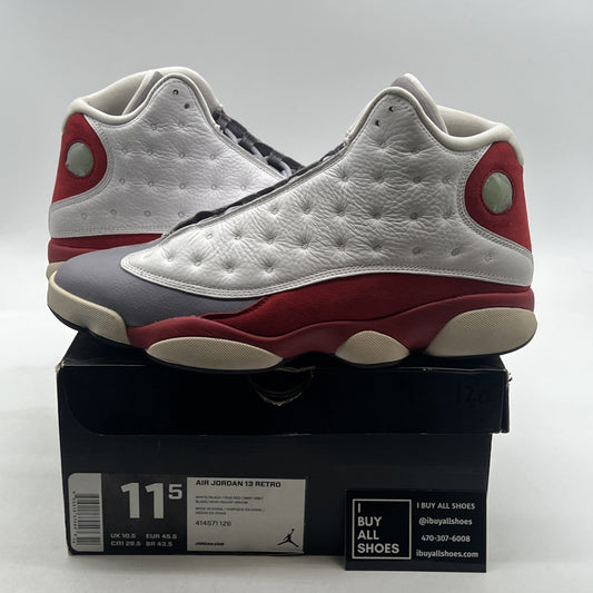 Size 11.5 - Air Jordan 13 Retro 2014 Grey Toe (414571-126)