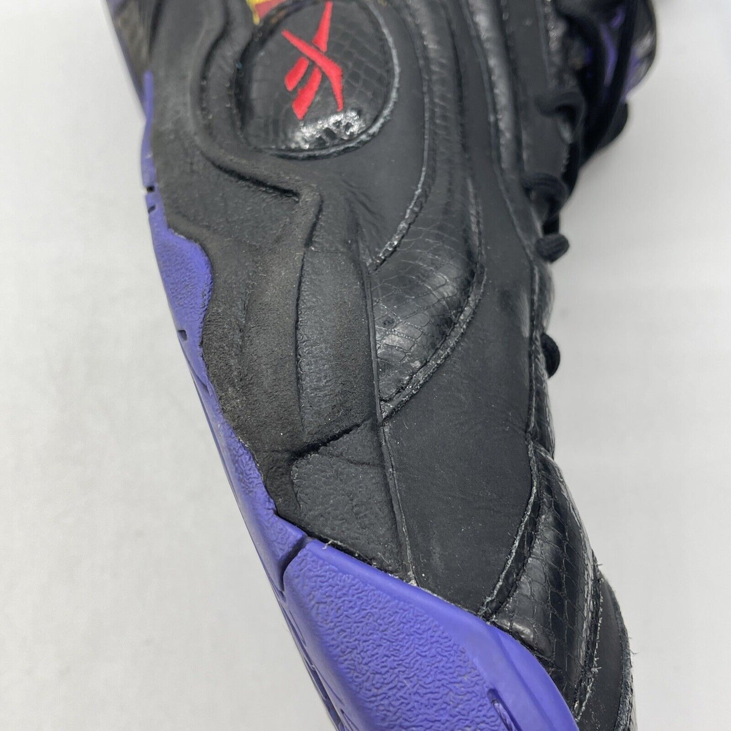Size 11.5 - Reebok Shaqnosis "Escape From L. A." Black Suede Leather -AA1128-203