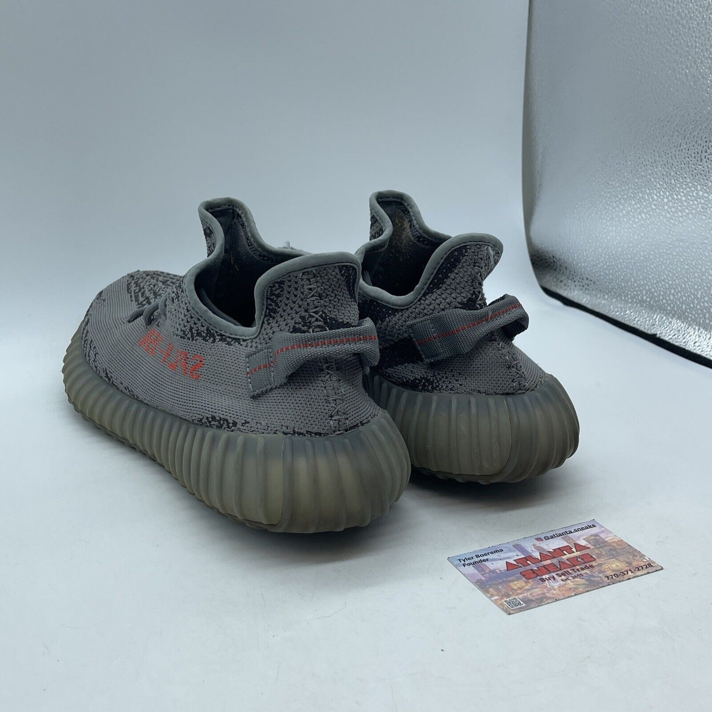 Size 13 - adidas Yeezy Boost 350 V2 Low Beluga 2.0 Grey Red Suede (AH2203)