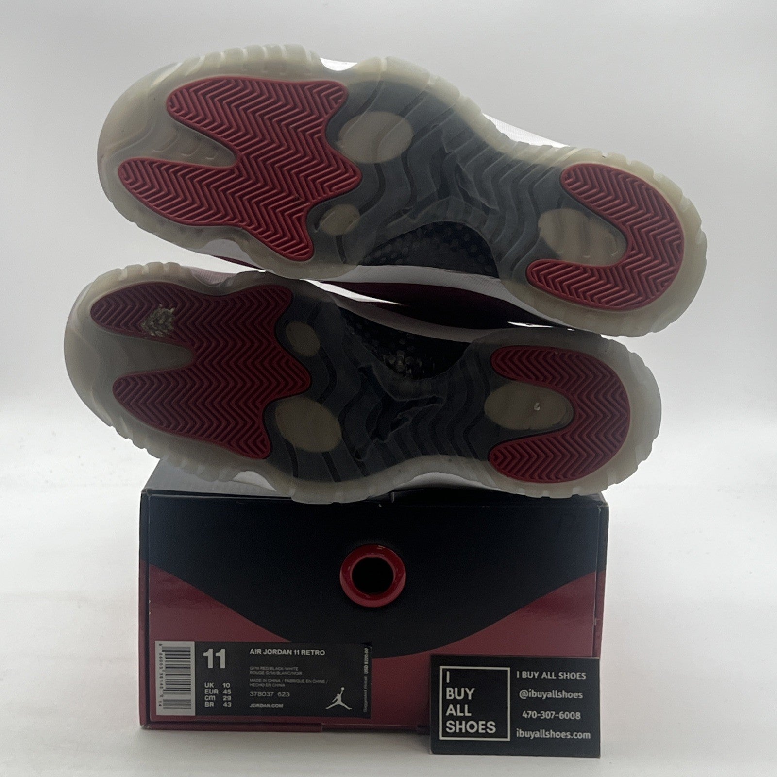 Size 11 - Air Jordan 11 Retro High Win Like '96 (378037-623)