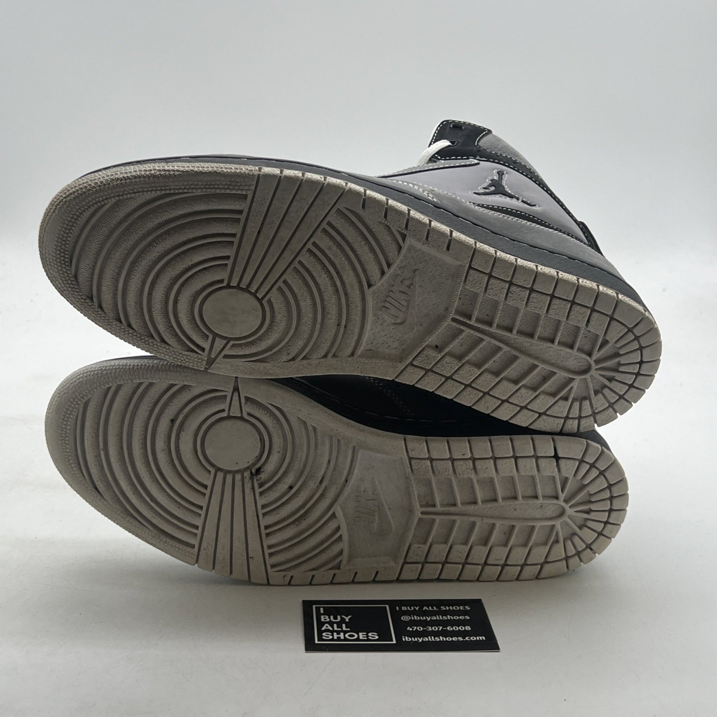 Size 10 - Jordan 1 Flight Gray - (372704-002)