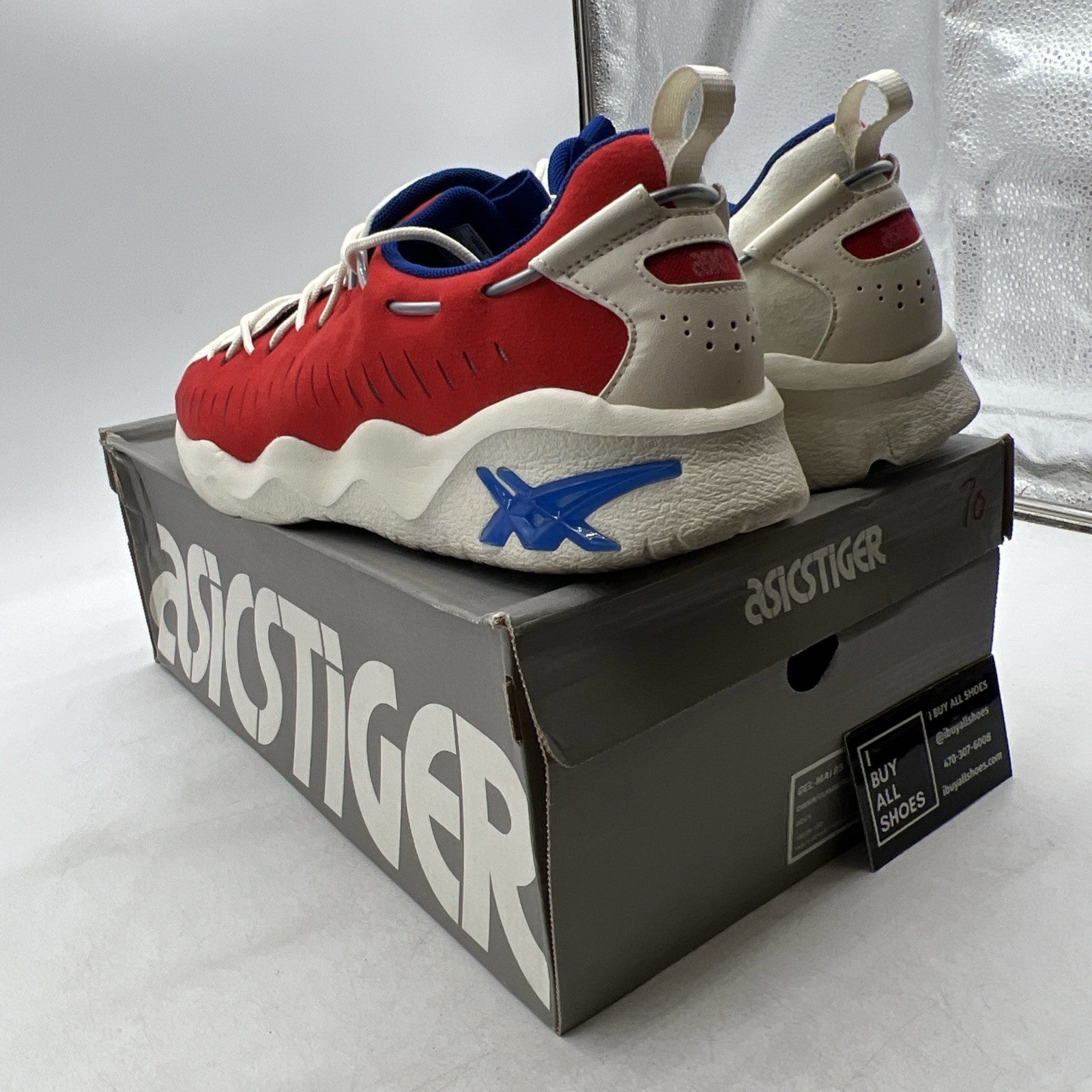 Size 11.5 - ASICS Gel-Mai RB Cream Classic Red (1191A088-601)