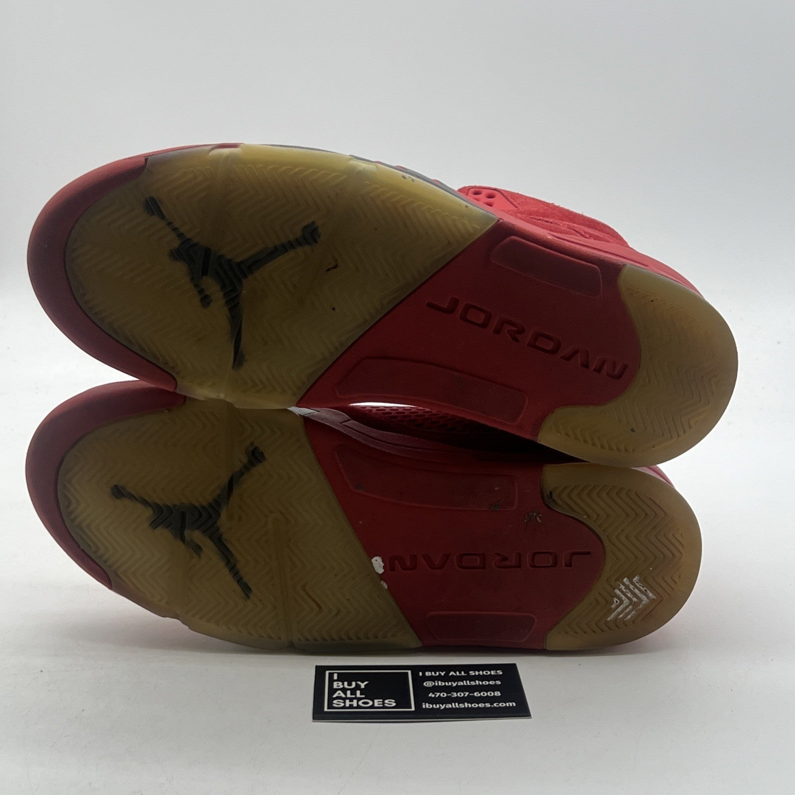 Size 10.5 - Air Jordan 5 Retro Red Suede (136027-602)