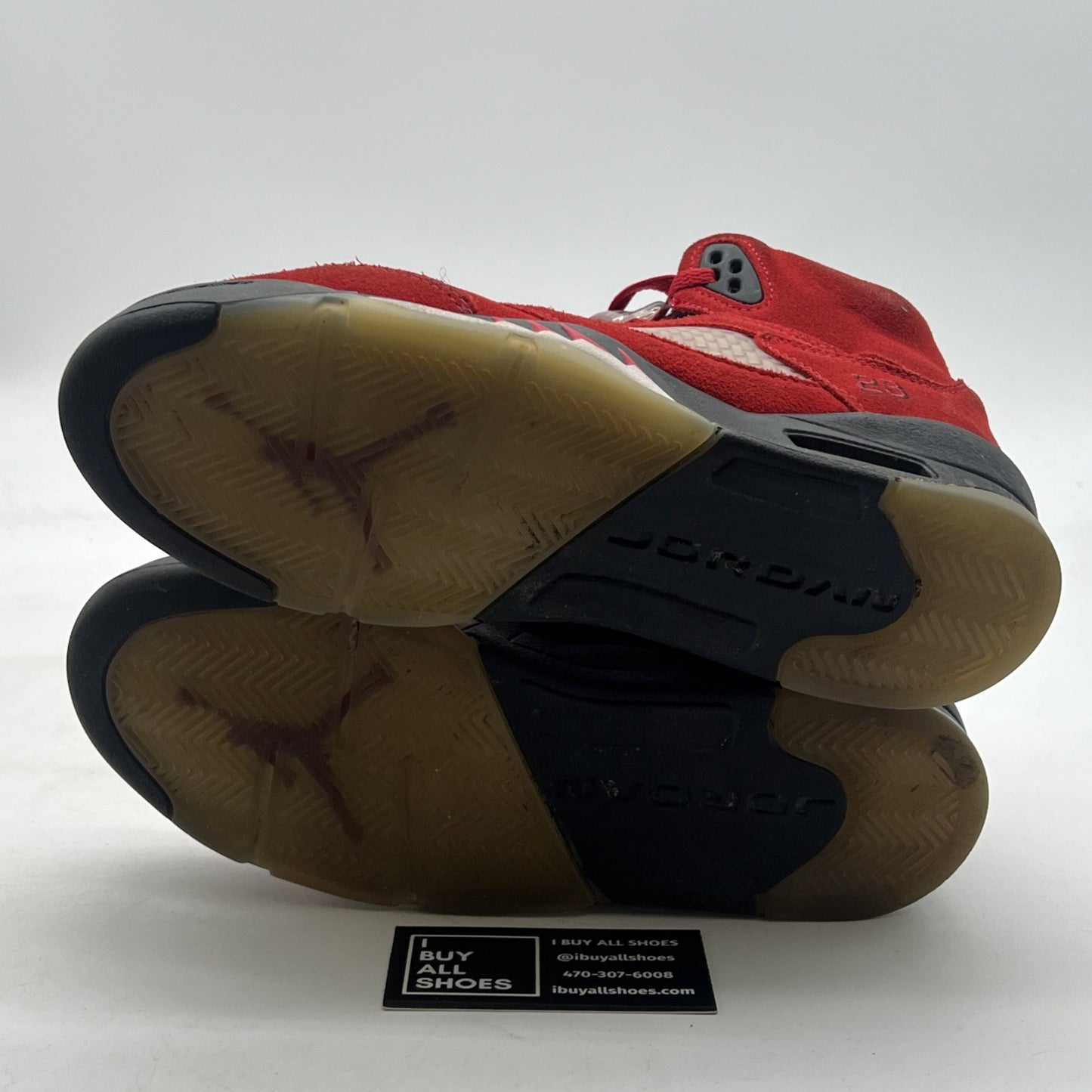 Size 7Y - Air Jordan 5 Retro Mid Raging Bull (440888-600)