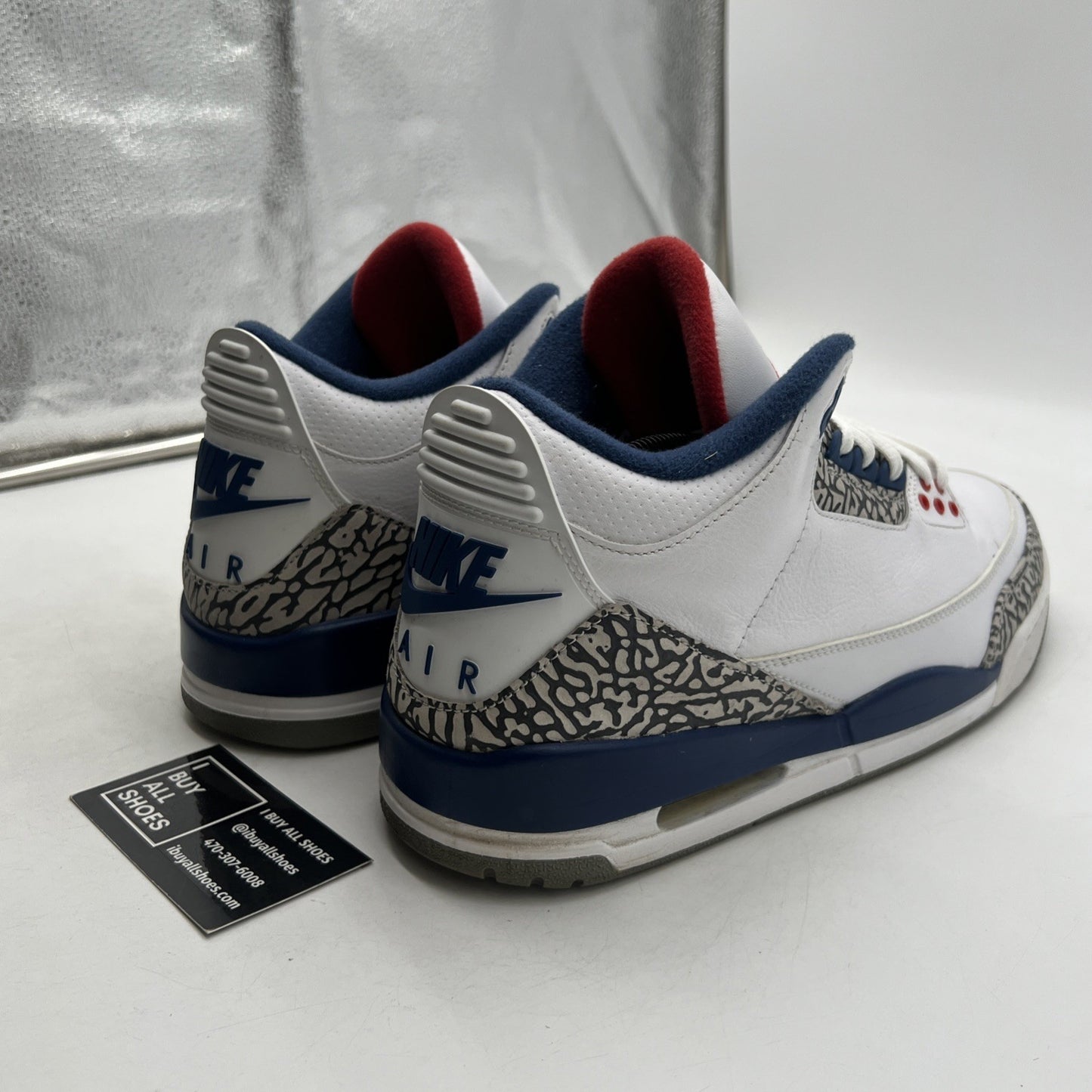 Size 12 - Air Jordan 3 Retro OG Mid True Blue (854262-106)