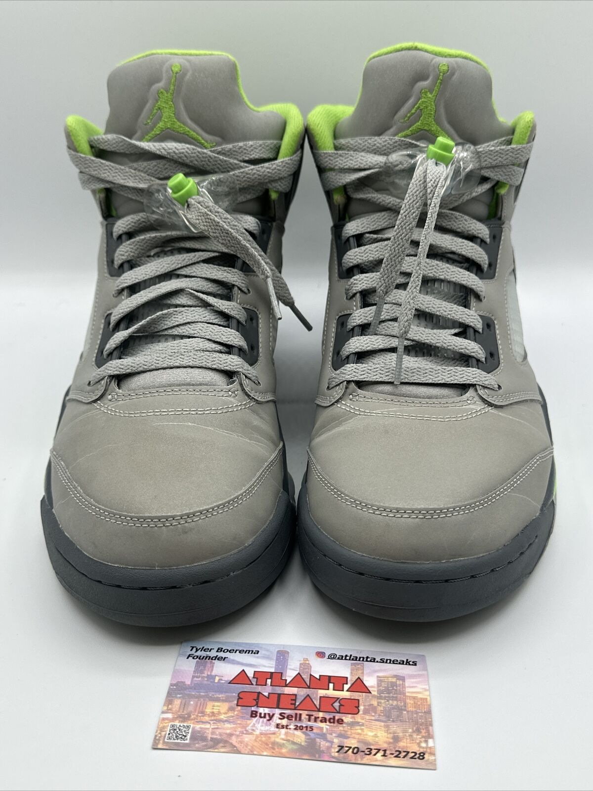 Size 11 - Jordan 5 Retro Green Bean