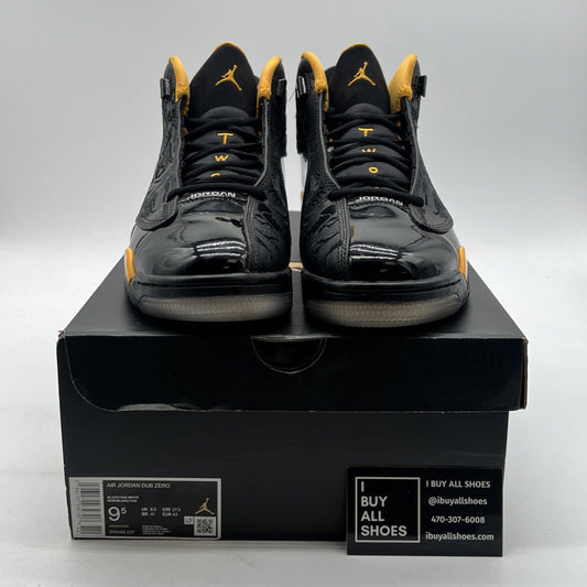 Size 9.5 - Jordan Dub Zero Black Taxi (311046-017)