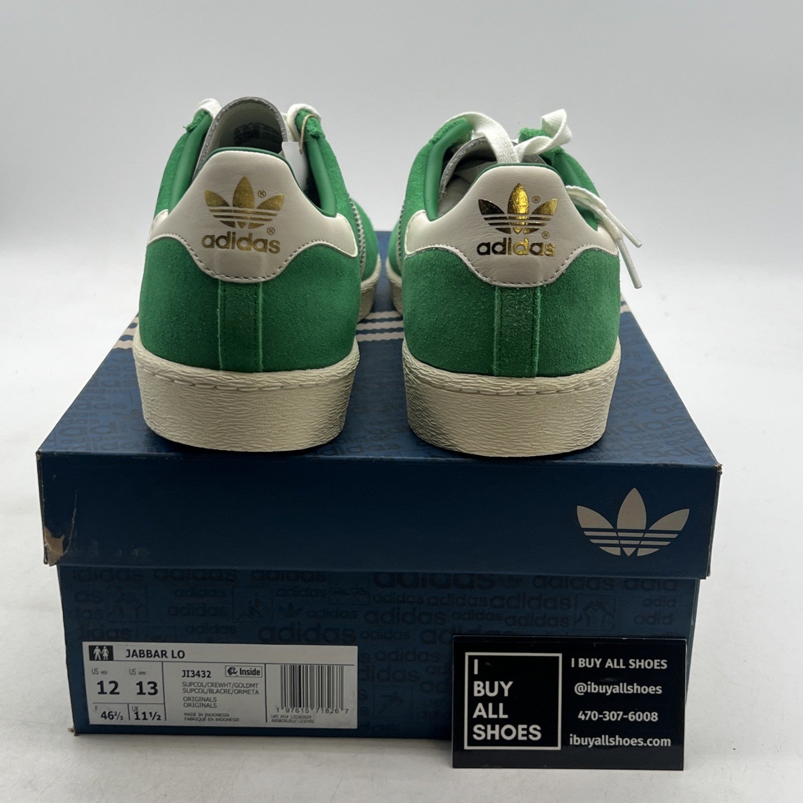 Size 12 - Adidas Jabbar Low Green (JI3432)