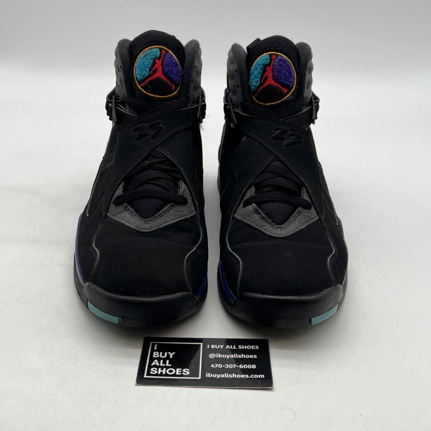 Size 11 - Air Jordan 8 Retro Aqua 2015 (305381-025)