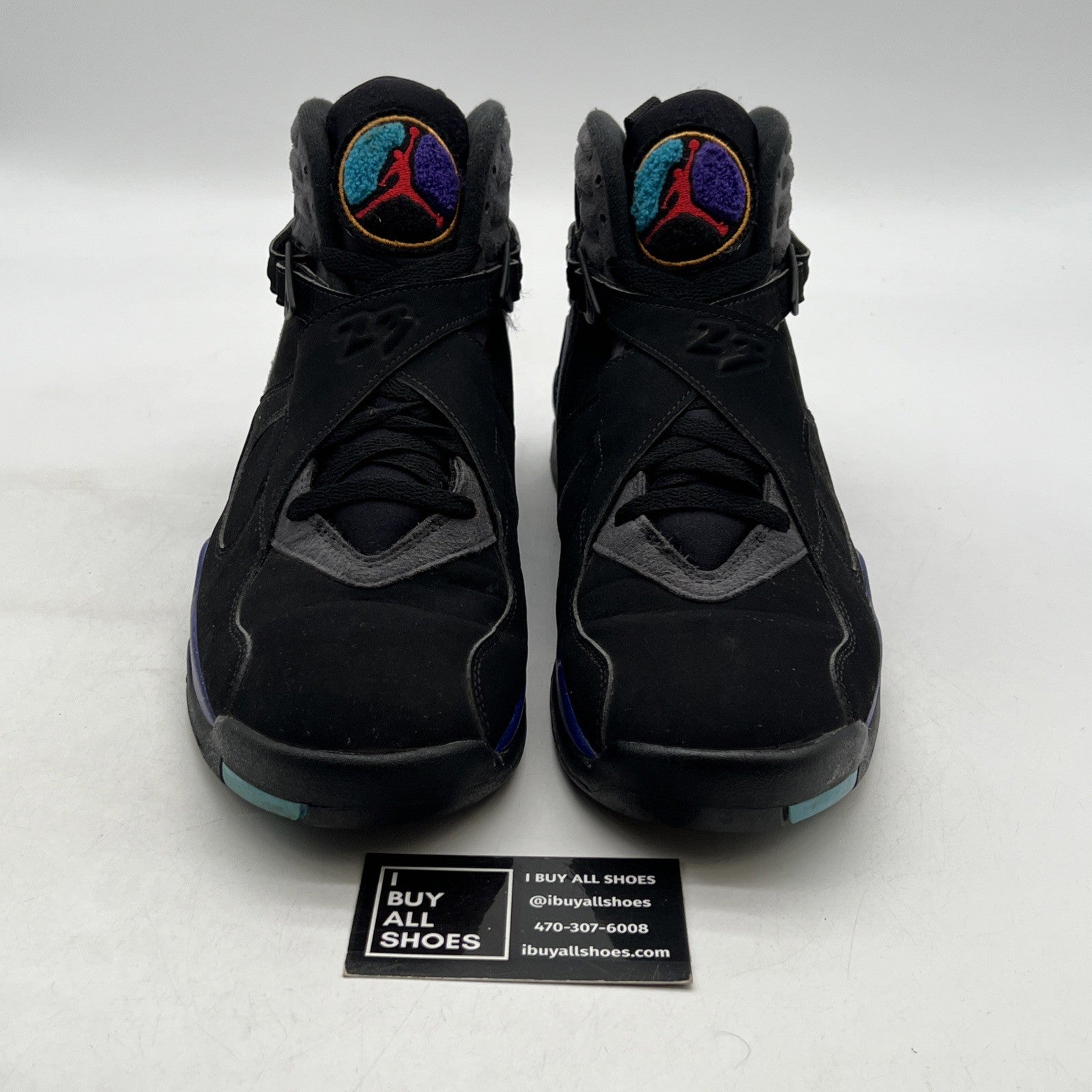 Size 11 - Air Jordan 8 Retro Aqua 2015 (305381-025)