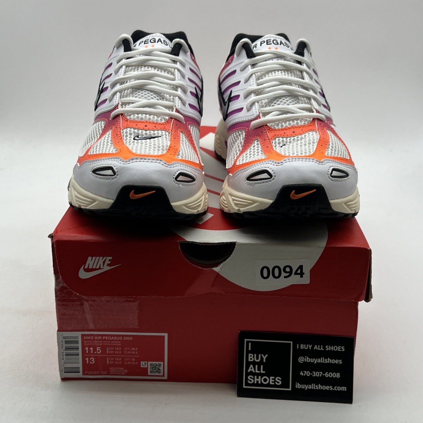 Size 11.5 - Nike Air Pegasus 2K5 Sunrise (FV6383-100)