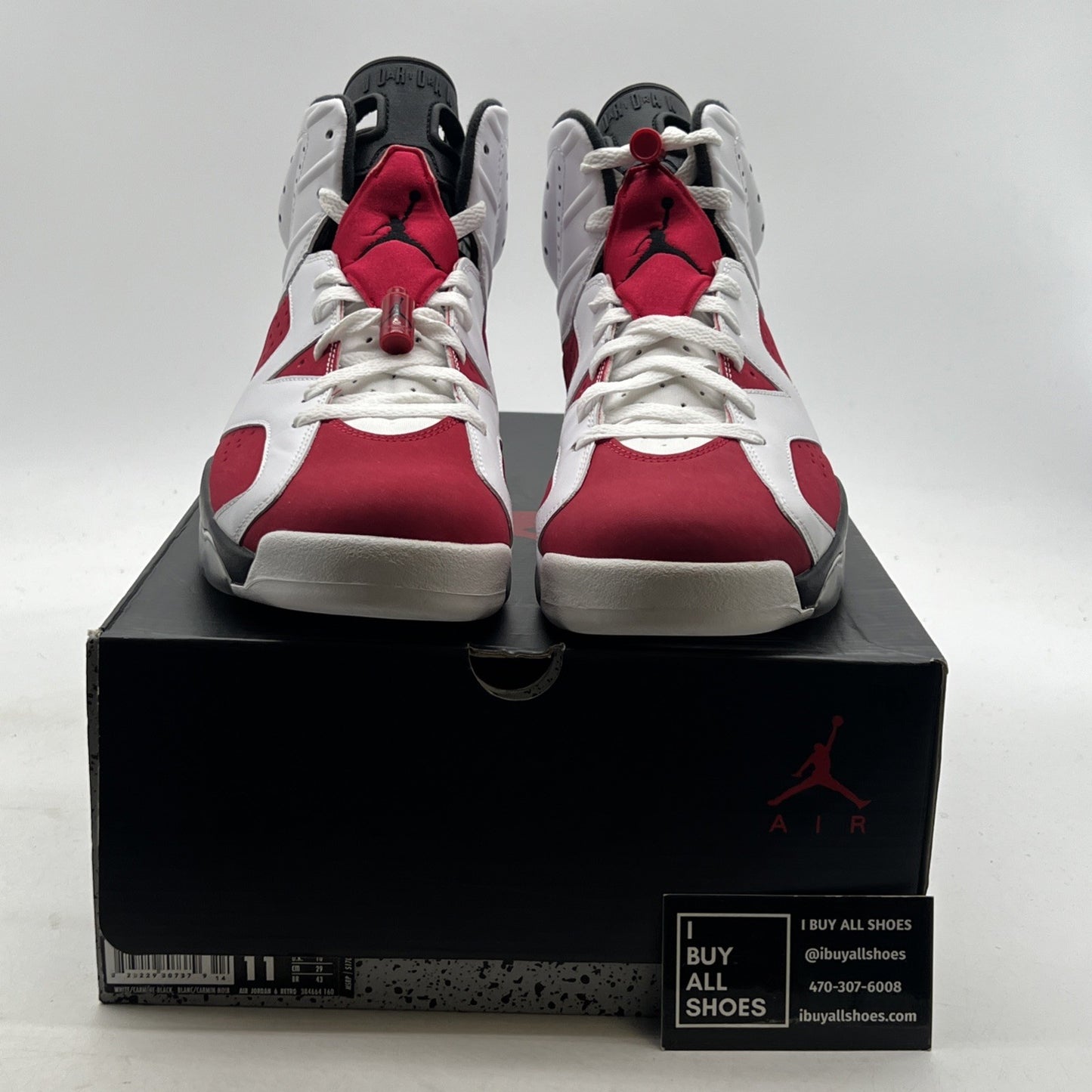 Size 11 - Air Jordan 6 Retro 2014 Carmine (384664-160)