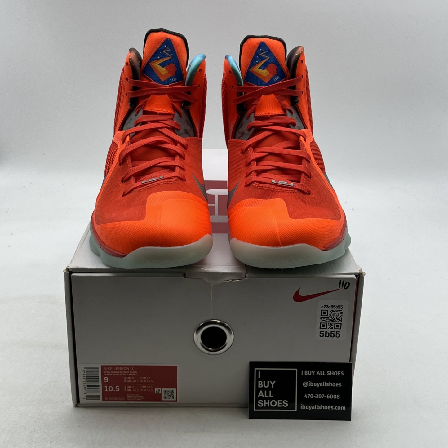 Size 9 - Nike LeBron 9 2022 Big Bang (DH8006-800)