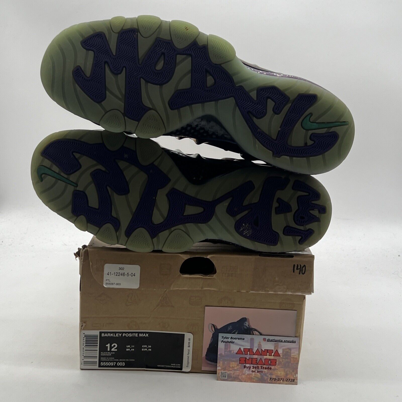 Size 12 - Nike Barkley Posite Max Eggplant (555097-003)