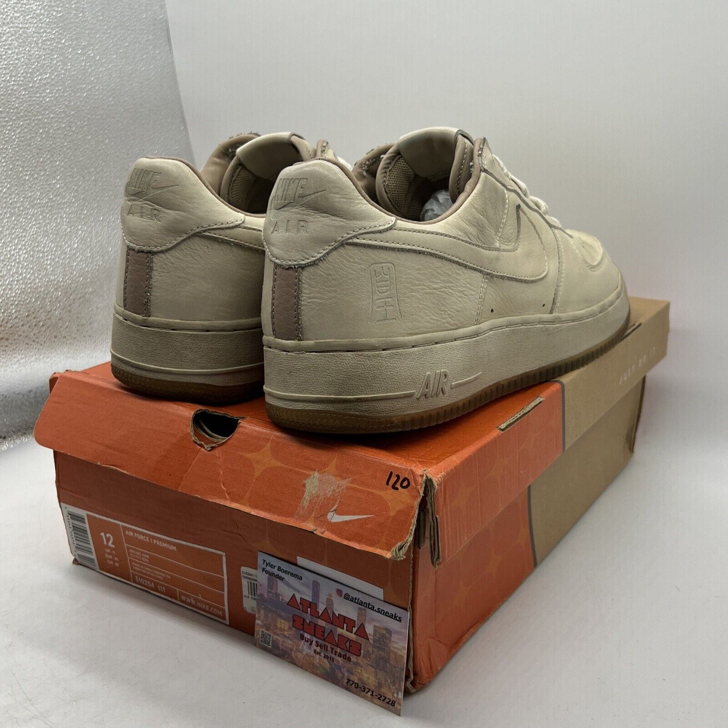 Size 12 - Nike Air Force 1 Premium Year Of The Rooster Gum (310204-111)