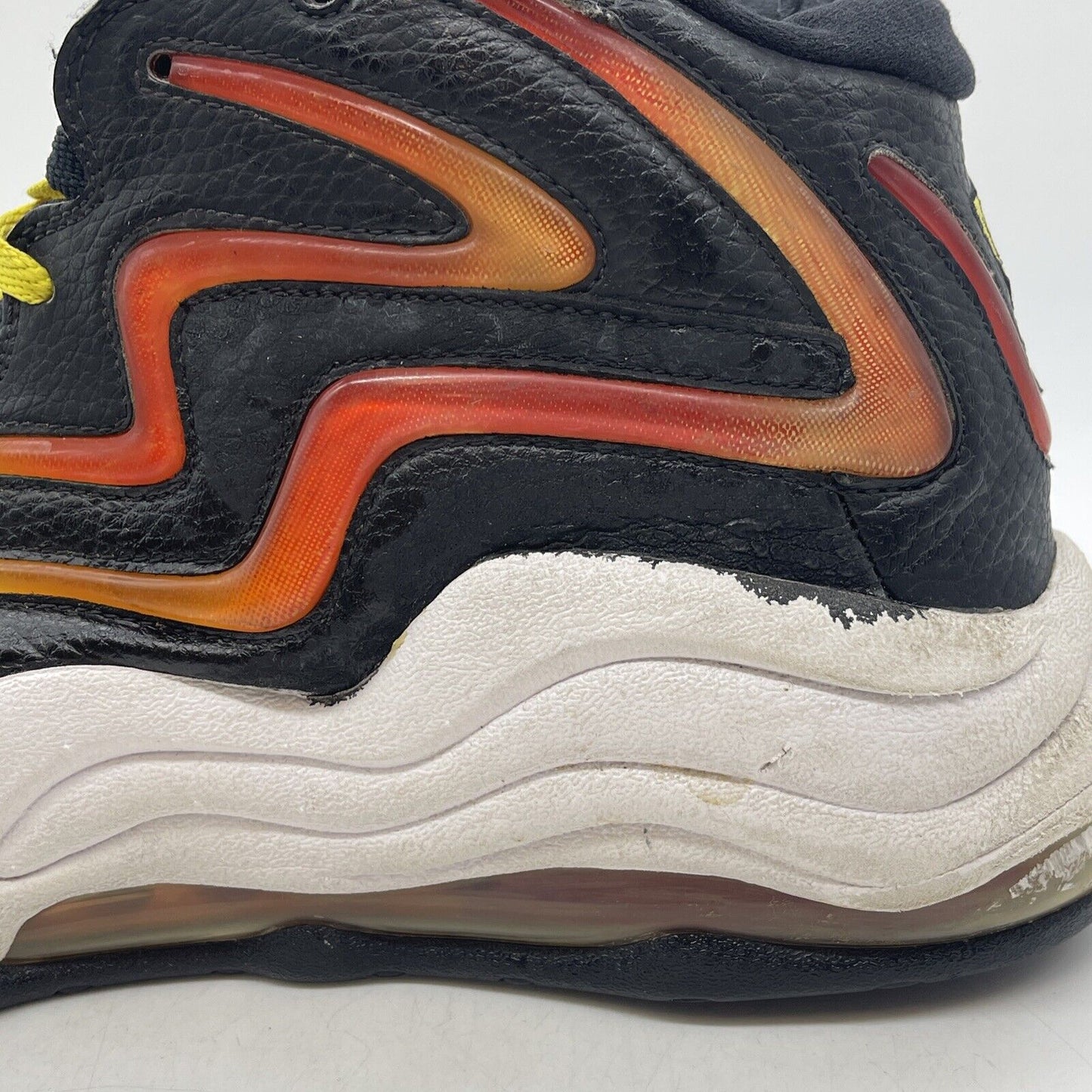 Size 13 - Nike Air Pippen 1 Sunset Black Yellow White Leather (410489-086)