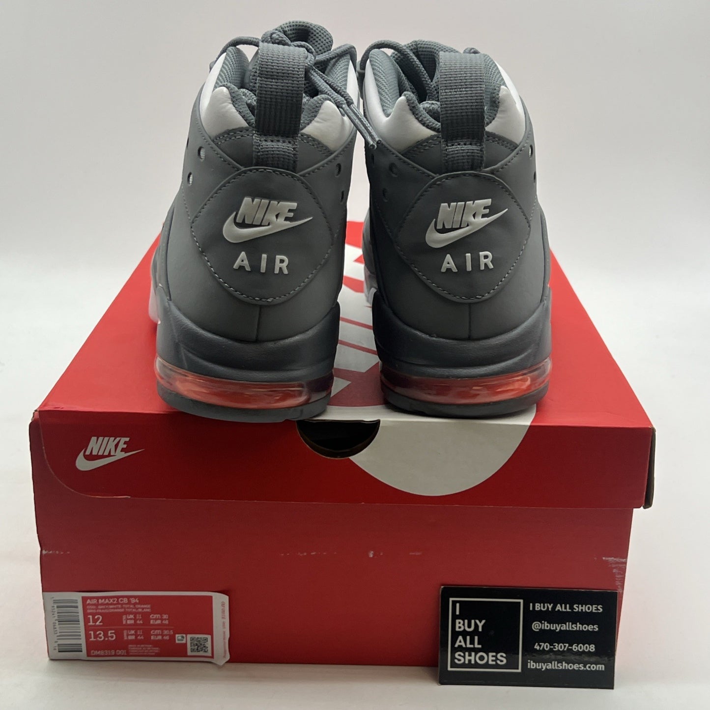 Size 12 - Nike Air Max 2 CB 94 2015 Cool Grey (DM8319-001)