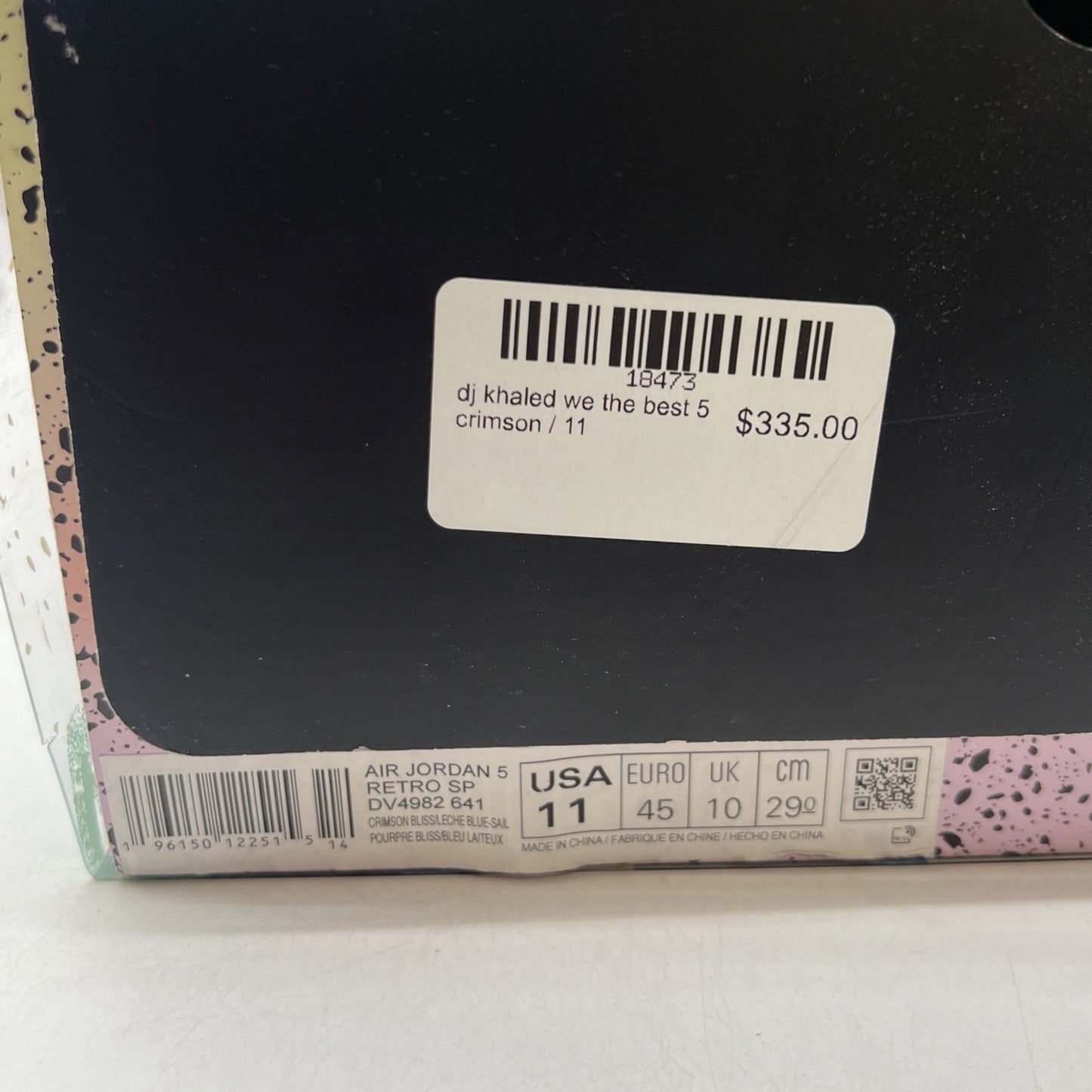 Size 11 - Jordan 5 Retro x DJ Khaled Mid We The Best - Crimson Bliss DV4982-641