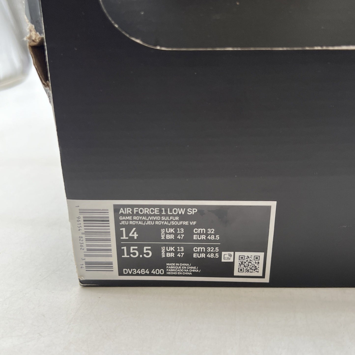 Size 14 - Nike AMBUSH x Air Force 1 Low Game Royal (DV3464-400)