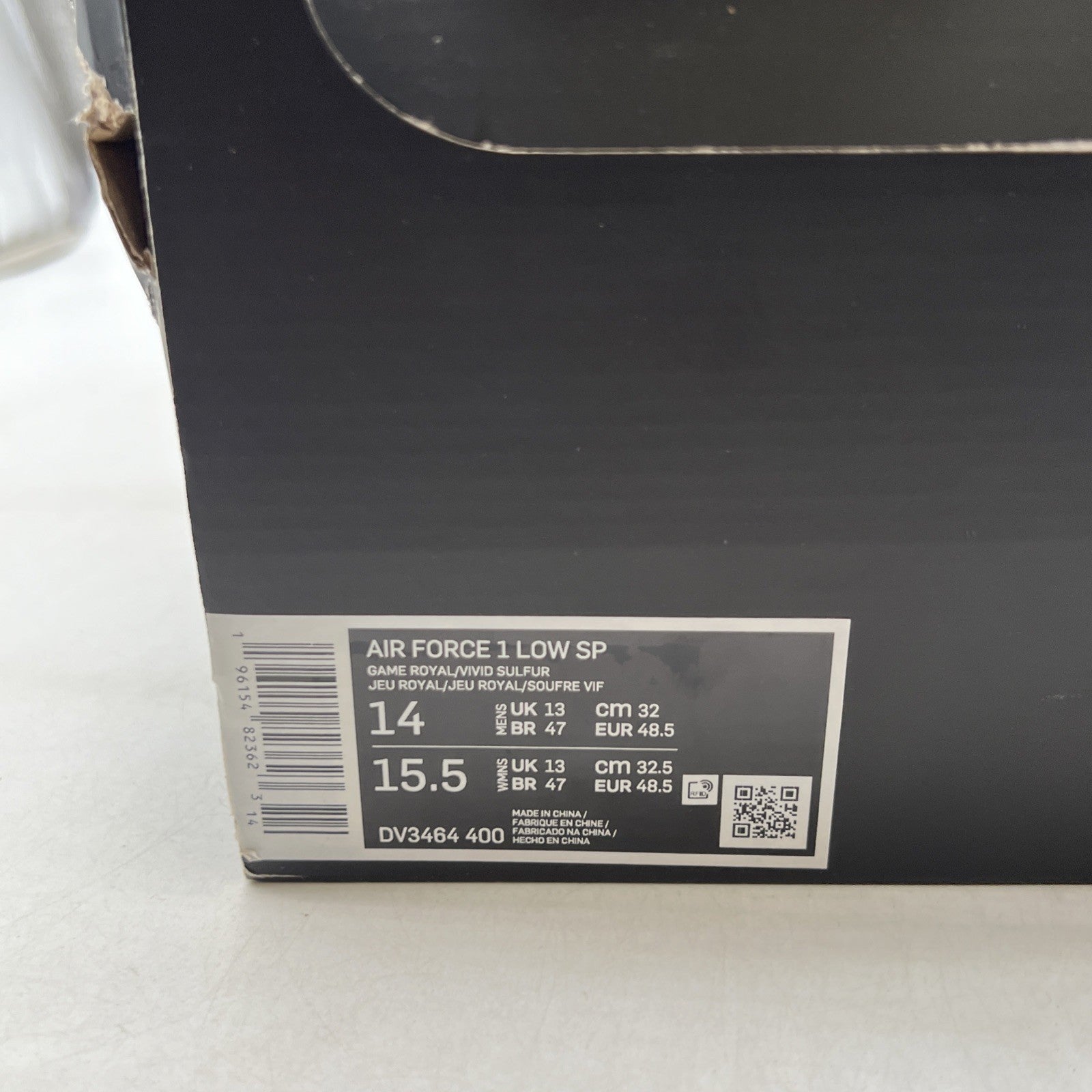 Size 14 - Nike AMBUSH x Air Force 1 Low Game Royal (DV3464-400)