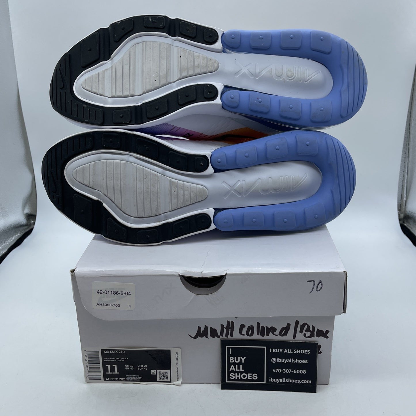 Size 11 - Nike Air Max 270 Summer Gradient (AH8050-702)