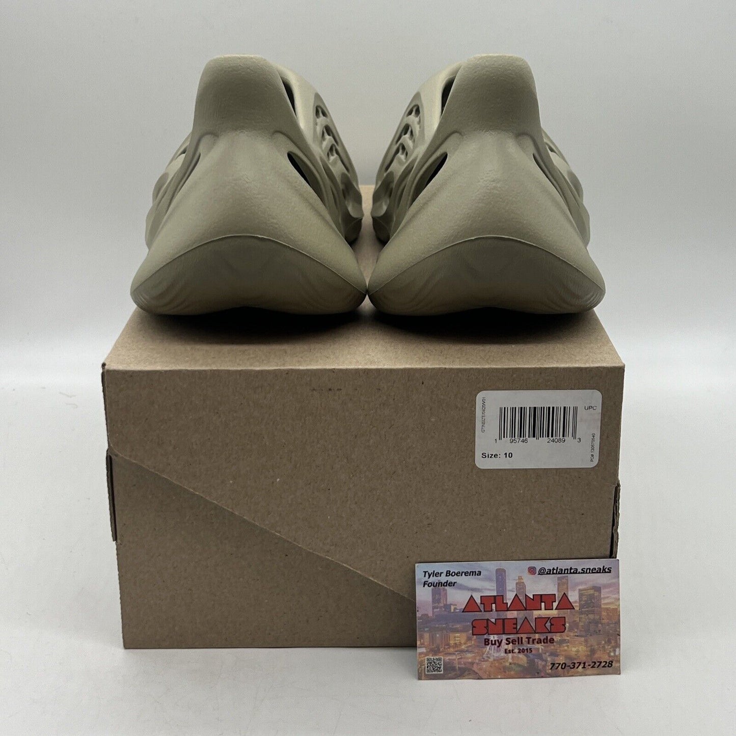 YEEZY FOAM RNR Stone Salt Size 13M GV6840 Adidas Brand New Og All