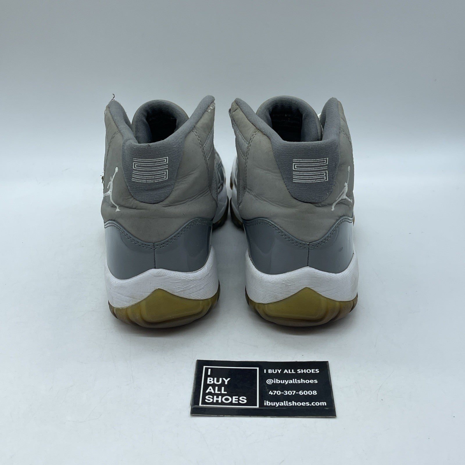 Size 8.5 - Air Jordan 11 Retro 2010 Cool Grey (378037-001)