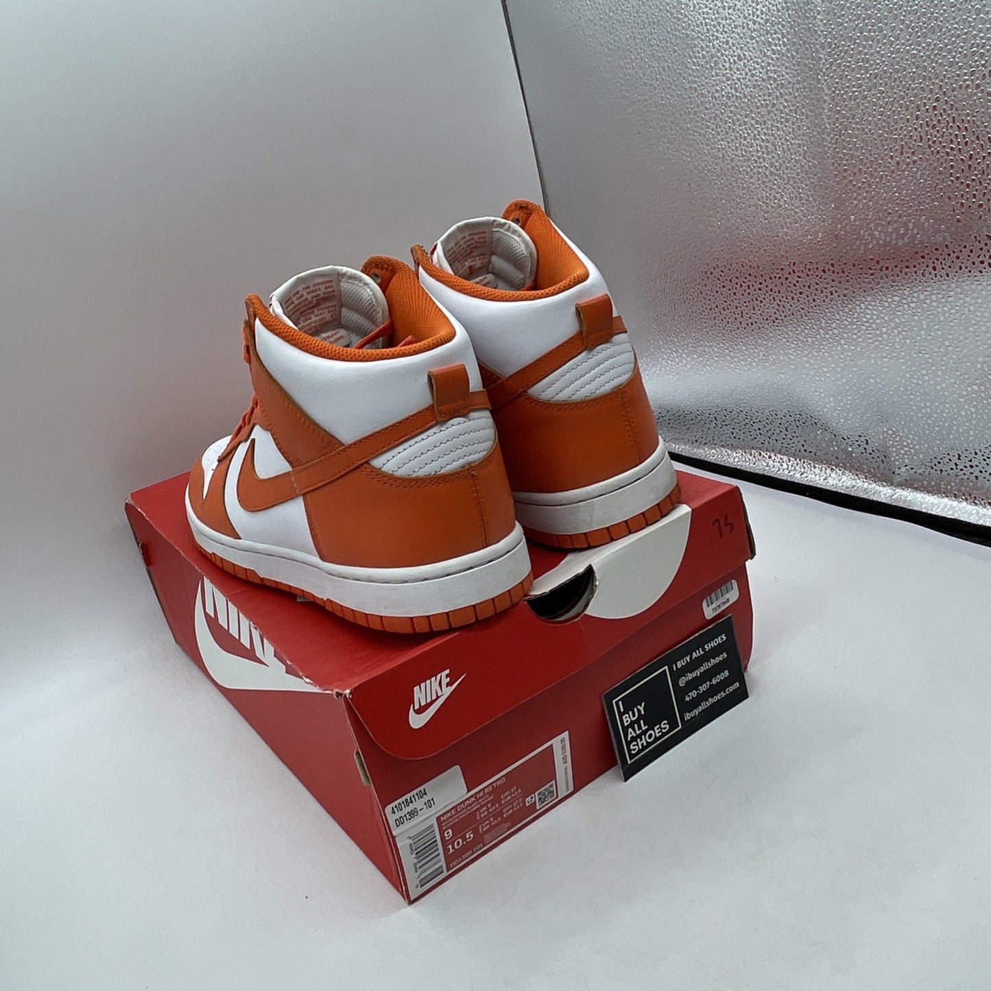 Size 9 - Nike Dunk SP 2021 High Syracuse (DD1399-101)