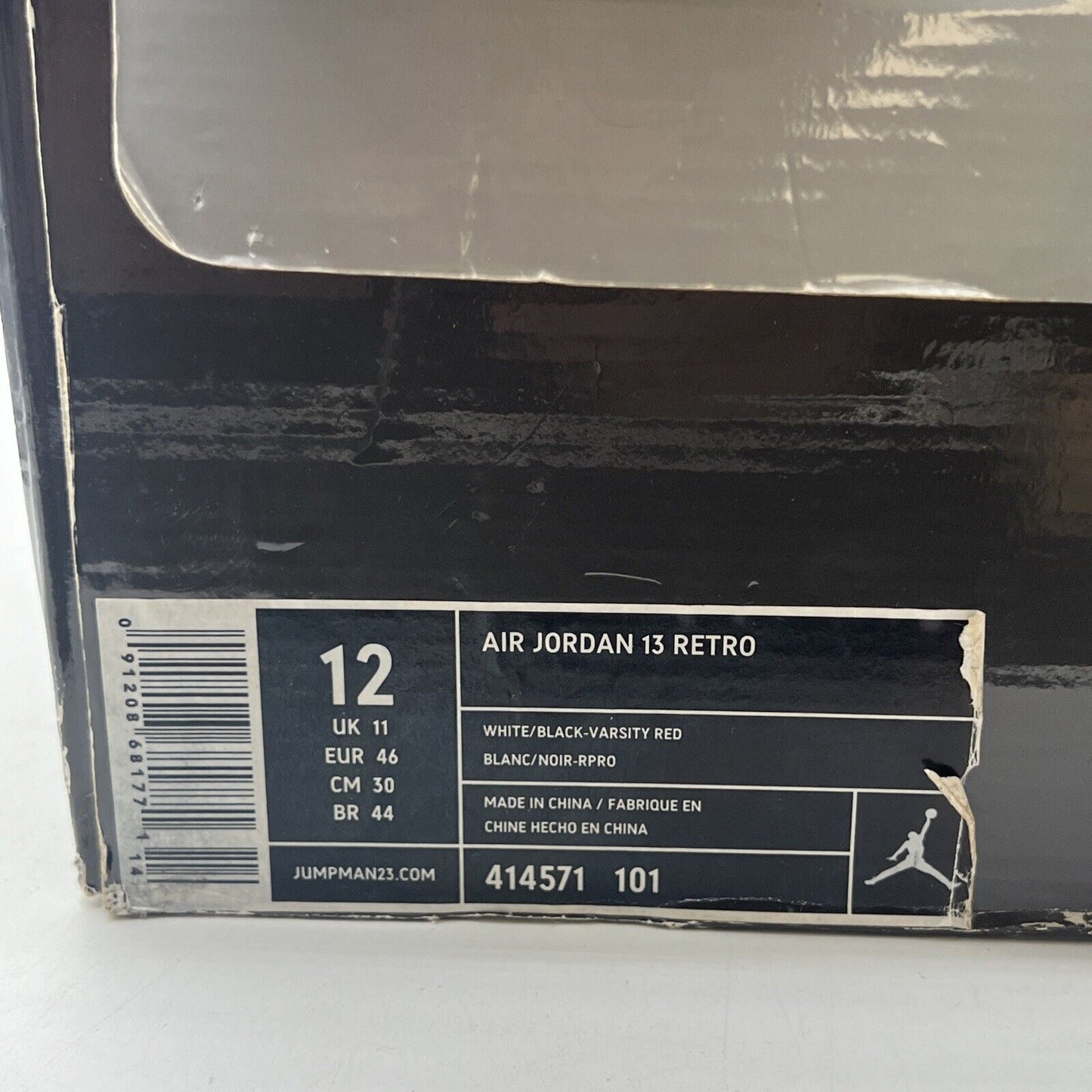 Size 12 - Air Jordan 13 Retro 2010 Cherry (414571-101)