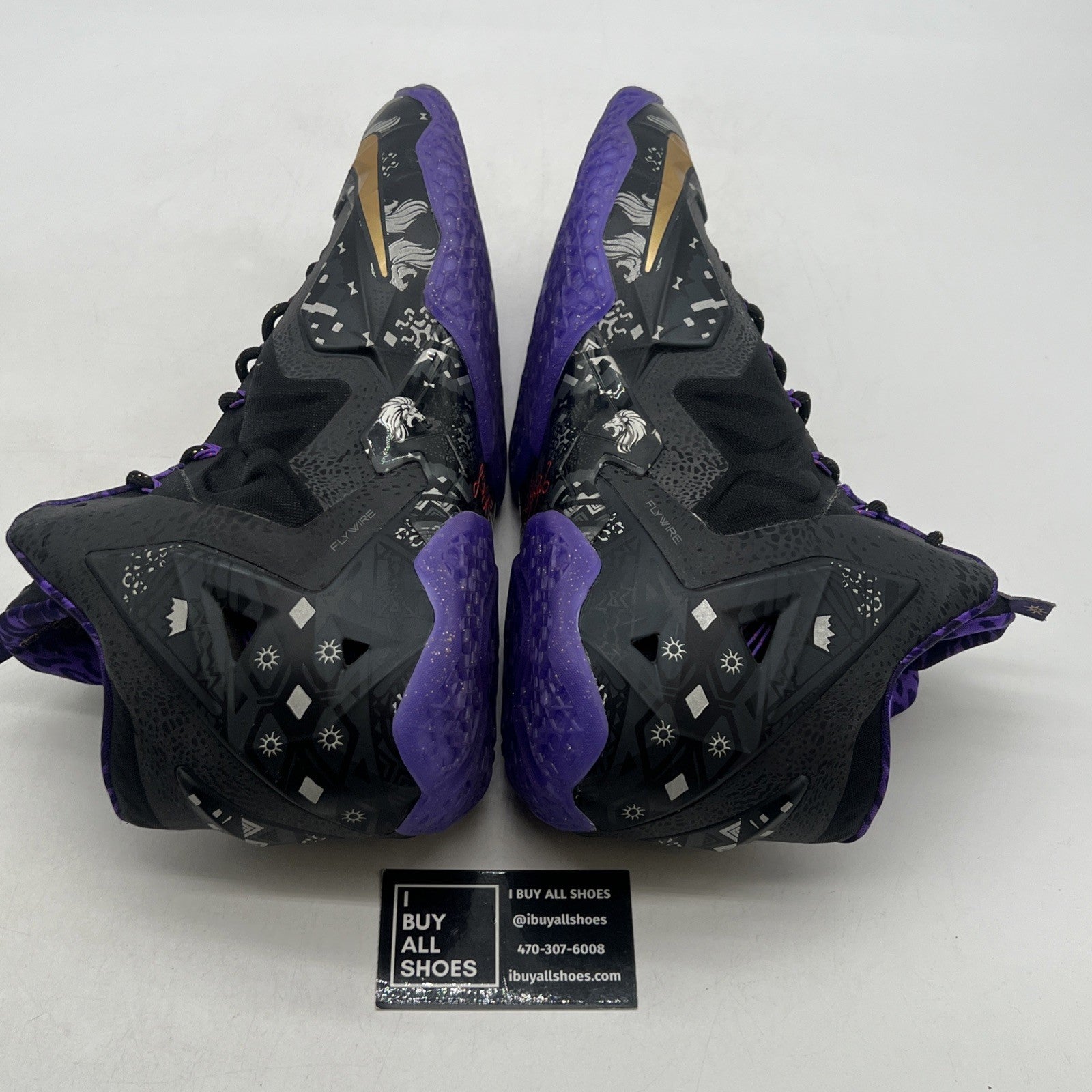 Size 14 - Nike LeBron 11 BHM - (646702-001)