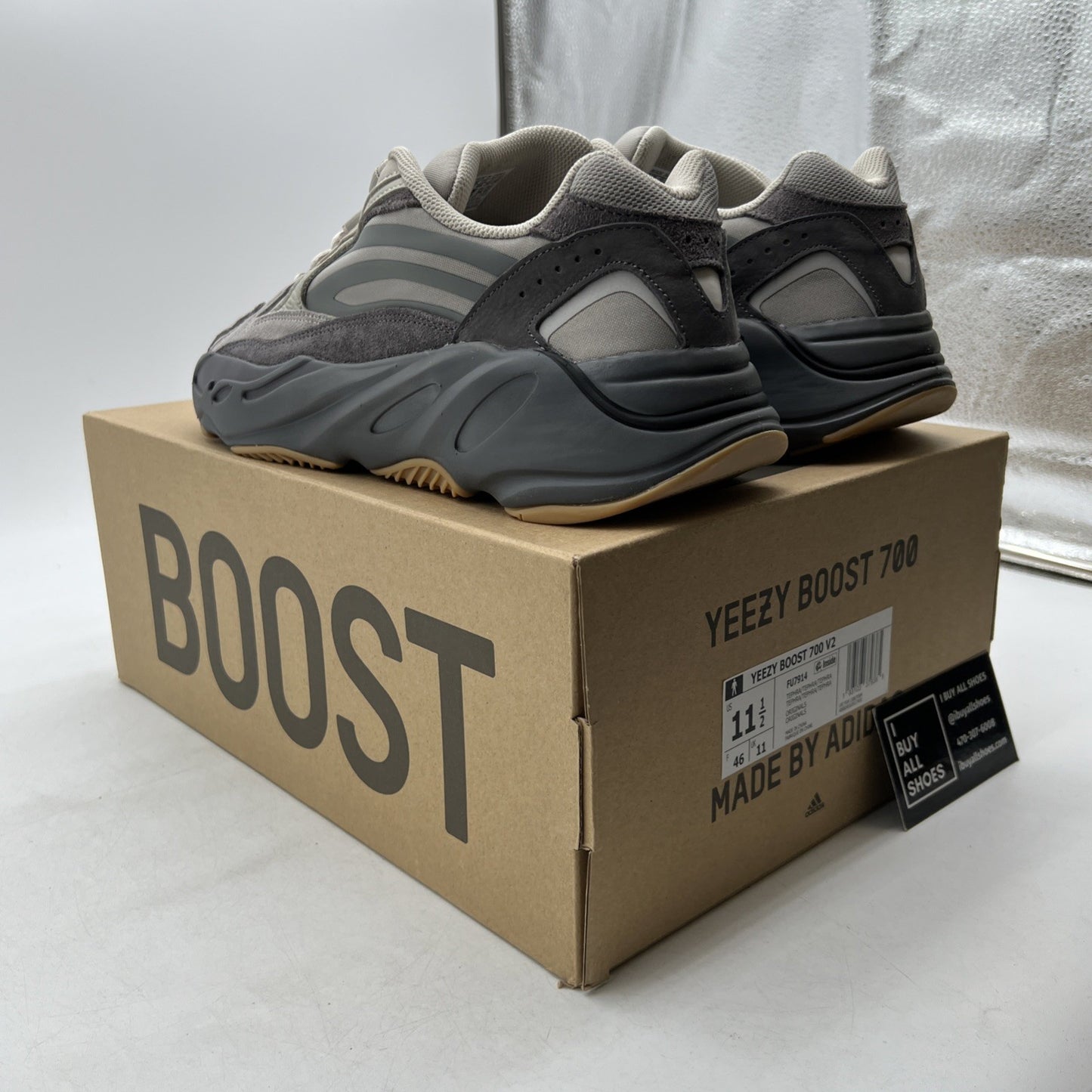 Size 11.5 - adidas Yeezy Boost 700 V2 Tephra (FU7914)