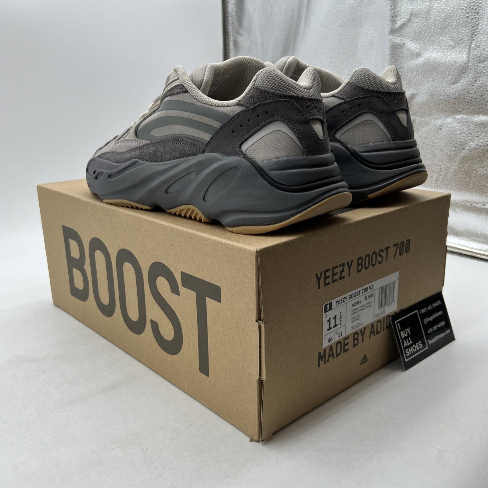 Size 11.5 - adidas Yeezy Boost 700 V2 Tephra (FU7914)