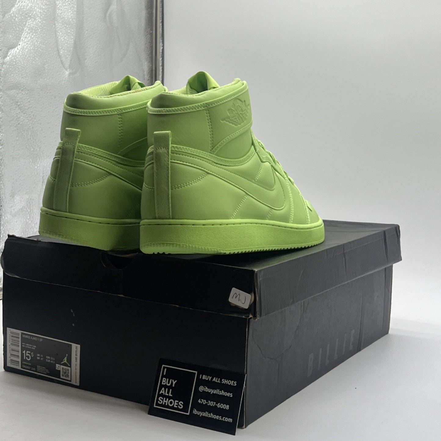 Size 15.5 - Billie Eilish x Air Jordan 1 KO Volt W (DN2857-330)