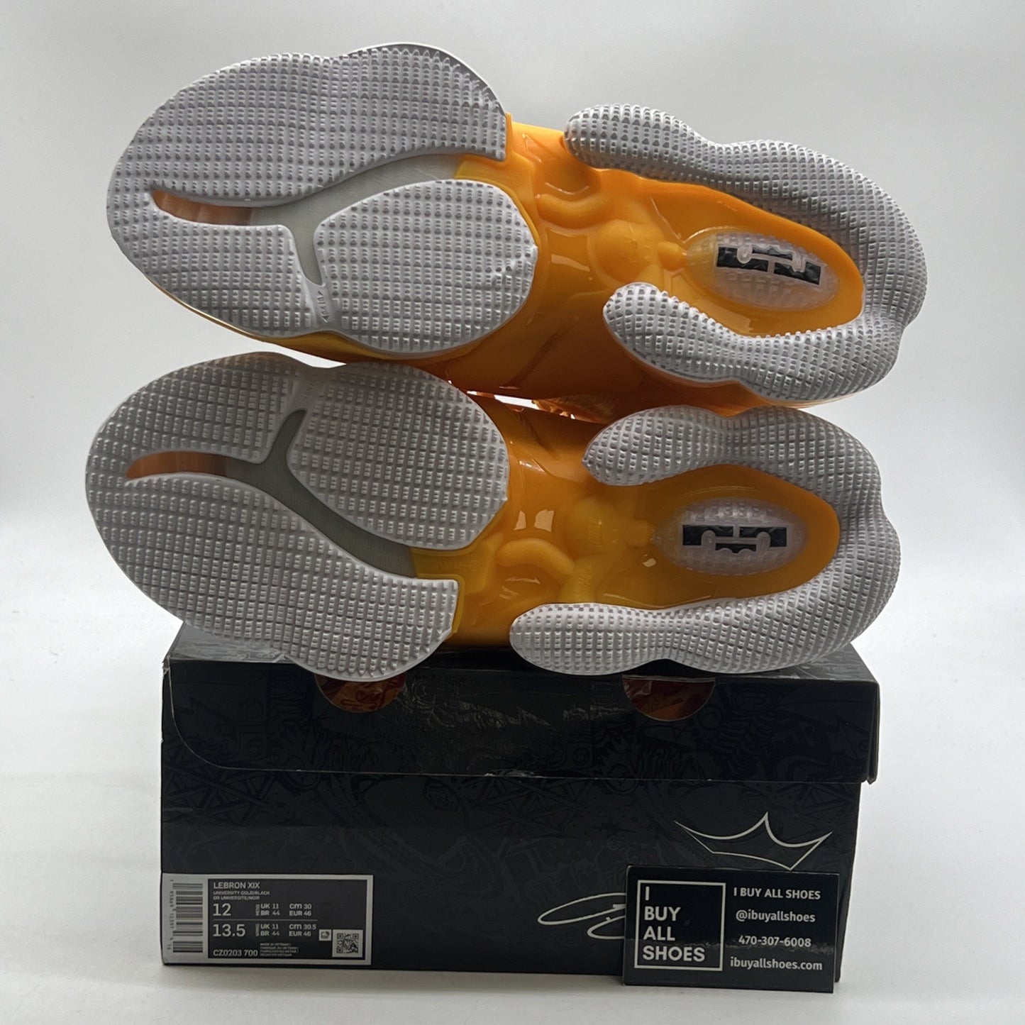 Size 12 - Nike LeBron 19 Hard Hat (CZ0203-700)