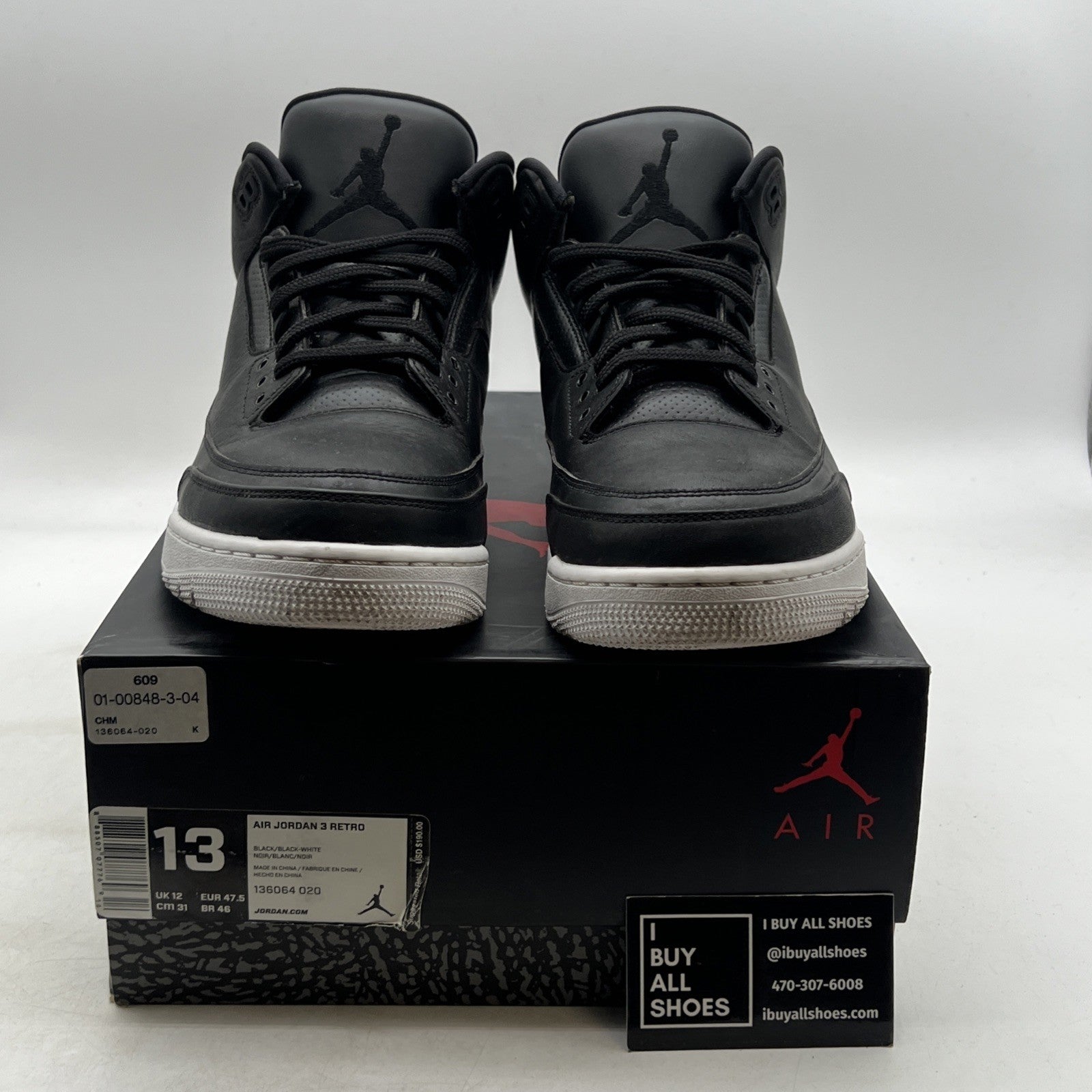 Size 13 - Air Jordan 3 Retro Cyber Monday (136064-020)
