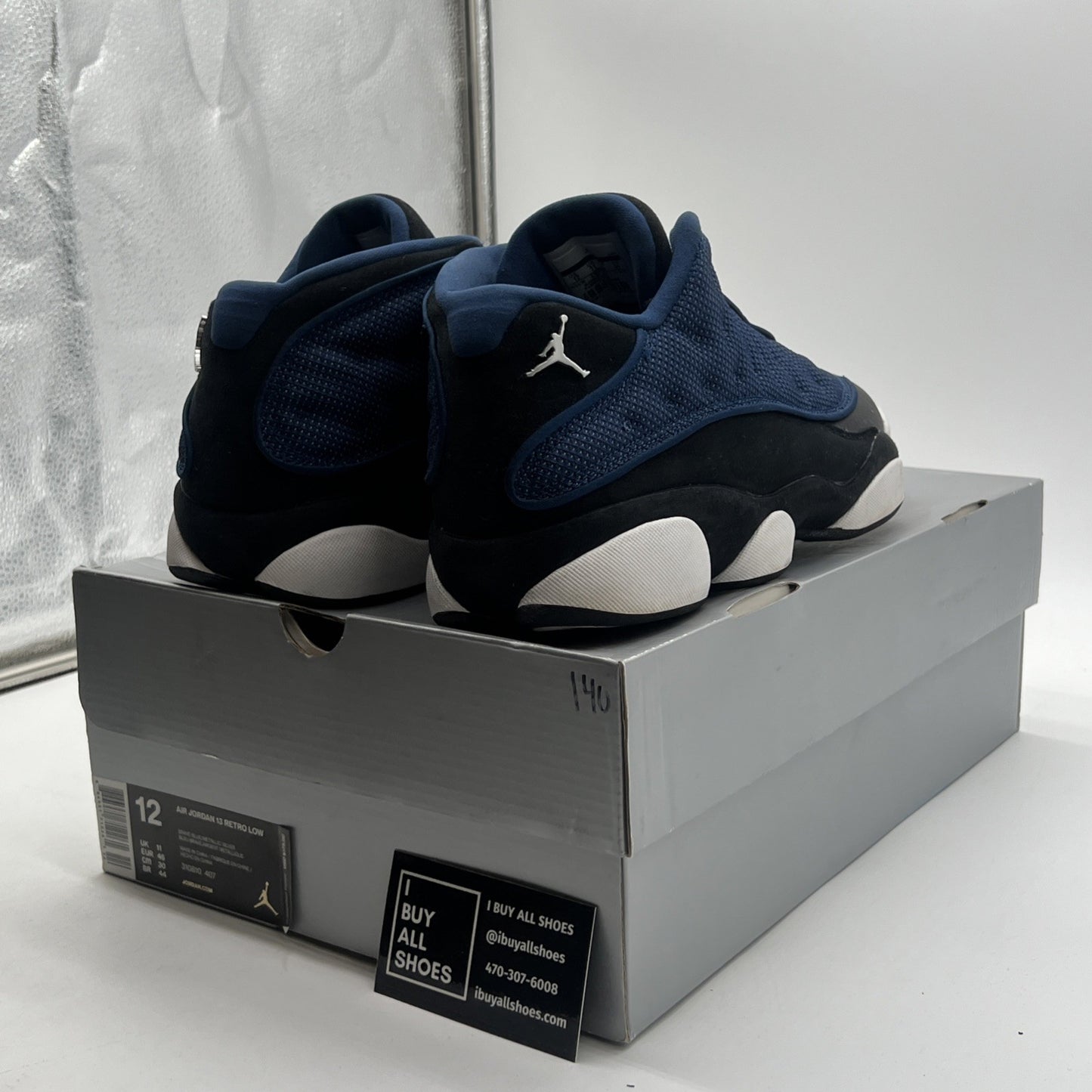 Size 12 - Air Jordan 13 Retro 2017 Low Brave Blue (310810-407)